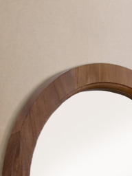 Olivia Mango Wood Mirror - thumbnail 4
