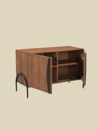 Danton Two Door Wooden Cabinet - thumbnail 6