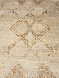 Irina Nettle Wool Hand-Knotted Rug - Cuban Sand - thumbnail 3