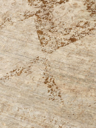 Irina Nettle Wool Hand-Knotted Rug - Cuban Sand - thumbnail 4