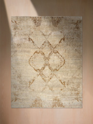 Irina Nettle Wool Hand-Knotted Rug - Cuban Sand - thumbnail 2