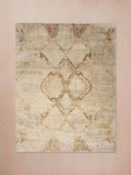 Irina Nettle Wool Hand-Knotted Rug - Cuban Sand - thumbnail 1