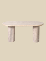 Eterna Travertine Coffee Table - thumbnail 2