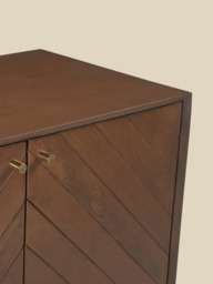 Carrie Mango Wood Two Door Cabinet - thumbnail 6