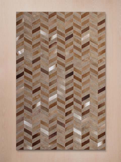 Ruhan Hide & Wool Rug - 160x230 cm