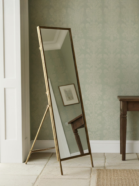Celeste Iron Floor Mirror - image 1