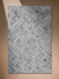 Eshan Hide & Wool Rug - thumbnail 3