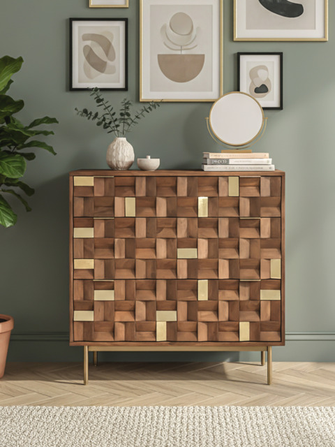 Caspian Three Drawer Chest - image 1