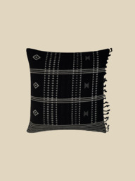 Kayali Black Cotton Cushion - thumbnail 2