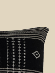 Kayali Black Cotton Cushion - thumbnail 5