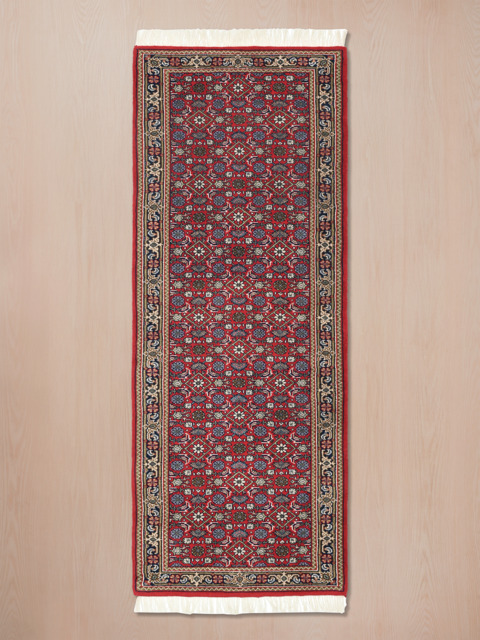 Vaari Hand-knotted Wool Rug - Runner-80x250 cm