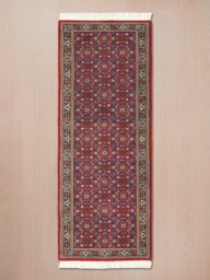 Vaari Hand-knotted Wool Rug - Runner-80x250 cm