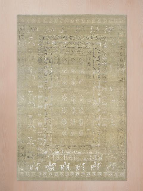 Jamin Wool & Bamboo Silk Hand-Knotted Rug - image 1
