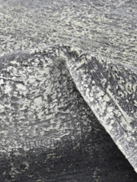 Lioran Hand-knotted Wool & Bamboo Silk Rug - Alloy Grey - thumbnail 5