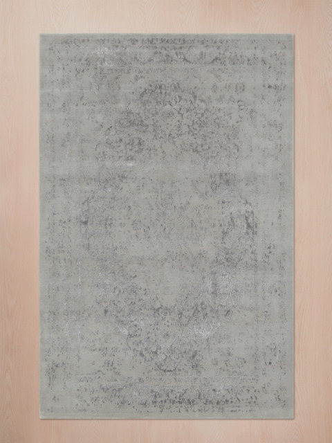 Mirel Hand-knotted Wool & Bamboo Silk Rug - image 1