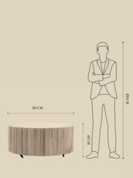 Nicole Mango Wood Coffee Table - thumbnail 6