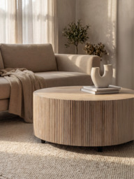Nicole Mango Wood Coffee Table - thumbnail 1