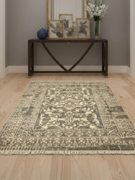 Nariza Hand-knotted Wool-Silk Rug - thumbnail 2