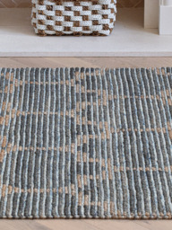 Rio Hand-woven Wool Jute Rug - thumbnail 4