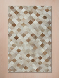 Sahara Hide & Wool Rug - thumbnail 1