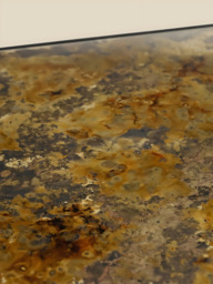 Nova Iron Coffee Table With Glass Top - thumbnail 6