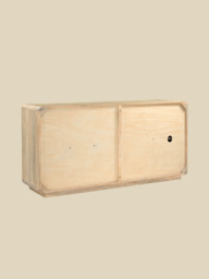 Luce Mango Wood Three Door Sideboard - thumbnail 4