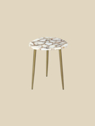 Karin Pearl Agate Side Table - thumbnail 2