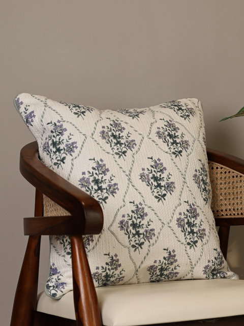 Lara Cotton Floral Cushion - image 1