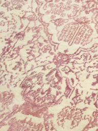 Shirin Rose Wool & Bamboo Silk Hand-Knotted Rug - thumbnail 4
