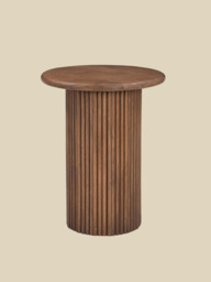 Eldric Fluted Side Table - thumbnail 2
