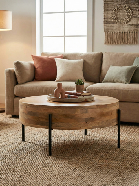 Alan Mango Wood Coffee Table - image 1