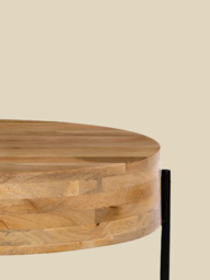 Alan Mango Wood Coffee Table - thumbnail 5