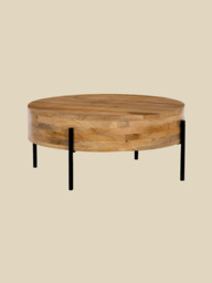 Alan Mango Wood Coffee Table - thumbnail 3
