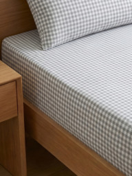 Kaia Organic Cotton Fitted Sheet Set - thumbnail 4