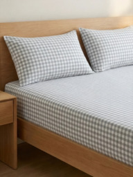 Kaia Organic Cotton Fitted Sheet Set - thumbnail 2