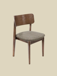 Noami Grey Upholstered Dining Chair - thumbnail 3
