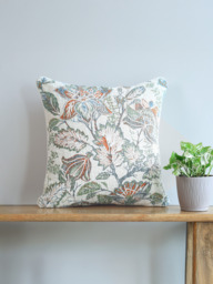 Willow Cotton Linen Blend Cushion - thumbnail 6