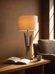 Orla Sculptural Metal Table Lamp