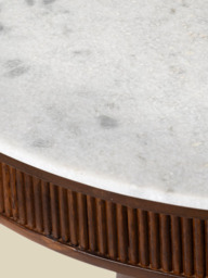 Nate Marble Top Dining Table - thumbnail 4