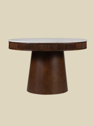 Nate Marble Top Dining Table - thumbnail 2