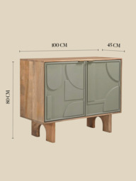 Verde Two Door Cabinet - thumbnail 6