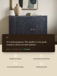 Verve Two Door Wooden Cabinet - thumbnail 3