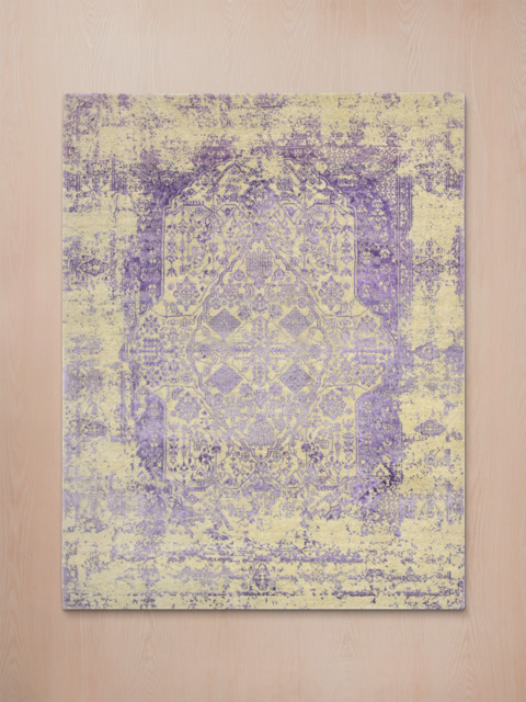 Saru Wool & Bamboo Silk Hand-Knotted Rug - image 1