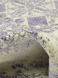 Saru Wool & Bamboo Silk Hand-Knotted Rug - thumbnail 5