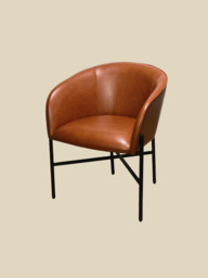 Sutton Tan Upholstered Dining Chair - thumbnail 4