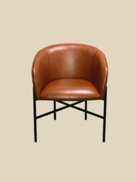 Sutton Tan Upholstered Dining Chair - thumbnail 2