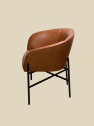 Sutton Tan Upholstered Dining Chair - thumbnail 5