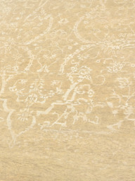 Jean Hand-knotted Wool & Silk Persian Rug - Beige - thumbnail 4