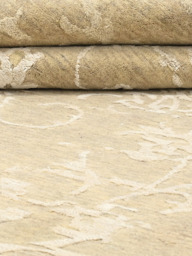 Jean Hand-knotted Wool & Silk Persian Rug - Beige - thumbnail 5
