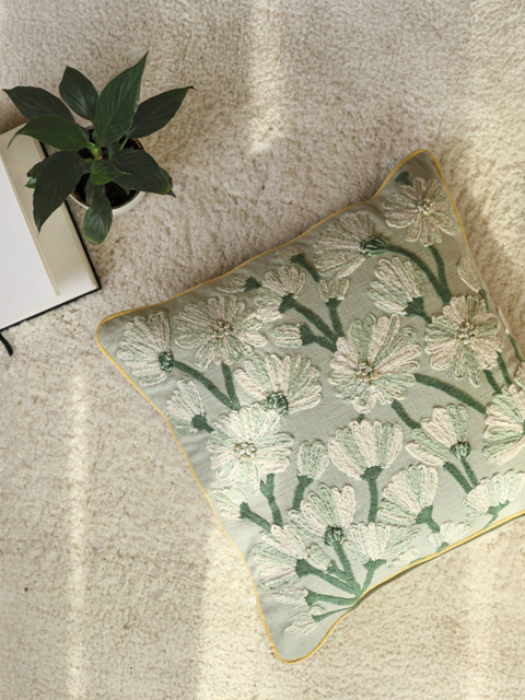 Flora Bloom Cotton Cushion - image 1